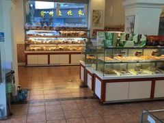 面包甜点陈列柜-长发西饼(道前店)