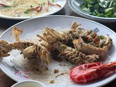 椒盐皮皮虾-八方海味餐厅