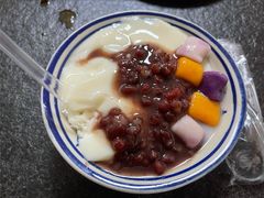 红豆芋圆白雪冰豆花-人和水上飘(第一家店)