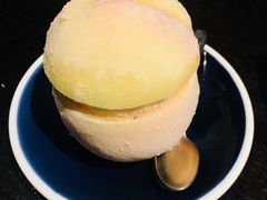 水蜜桃冰淇淋-羽山料理