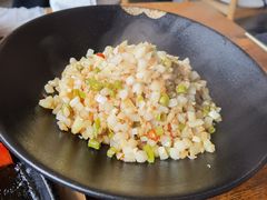 酸豆角炒小笋-汤厨(五道营店)