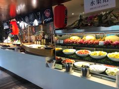 自助取餐区-威珀斯酒店·珀萃美食餐厅 | 海鲜刺身·现烤生蚝·特色烤肉
