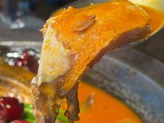 生态鱼头配油饼-秀儿四九城·新京菜(亚运村鸟巢店)