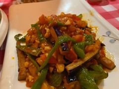 西红柿炒茄子-西域阿里马新疆菜·清真(桂花路店)
