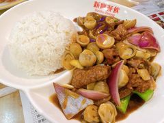 蚝油鲜菇牛肉-新世界餐厅(万达店)