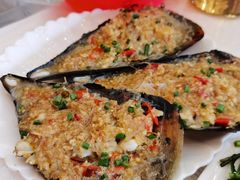 蒜蓉粉丝烤带子-覃记海鲜美食餐厅