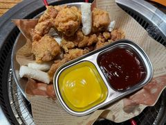 -明洞阿姨·韩式酱蟹烤肉·创意料理(三元桥店)