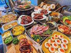 -草家酱蟹炭火烤肉店(珲春南路一店)