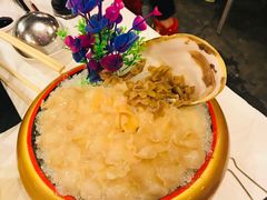 象拔蚌-鲜入围煮花胶鸡海鲜火锅