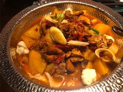 沙湾原始大盘鸡-丝路金桃·新疆菜(徐汇店)