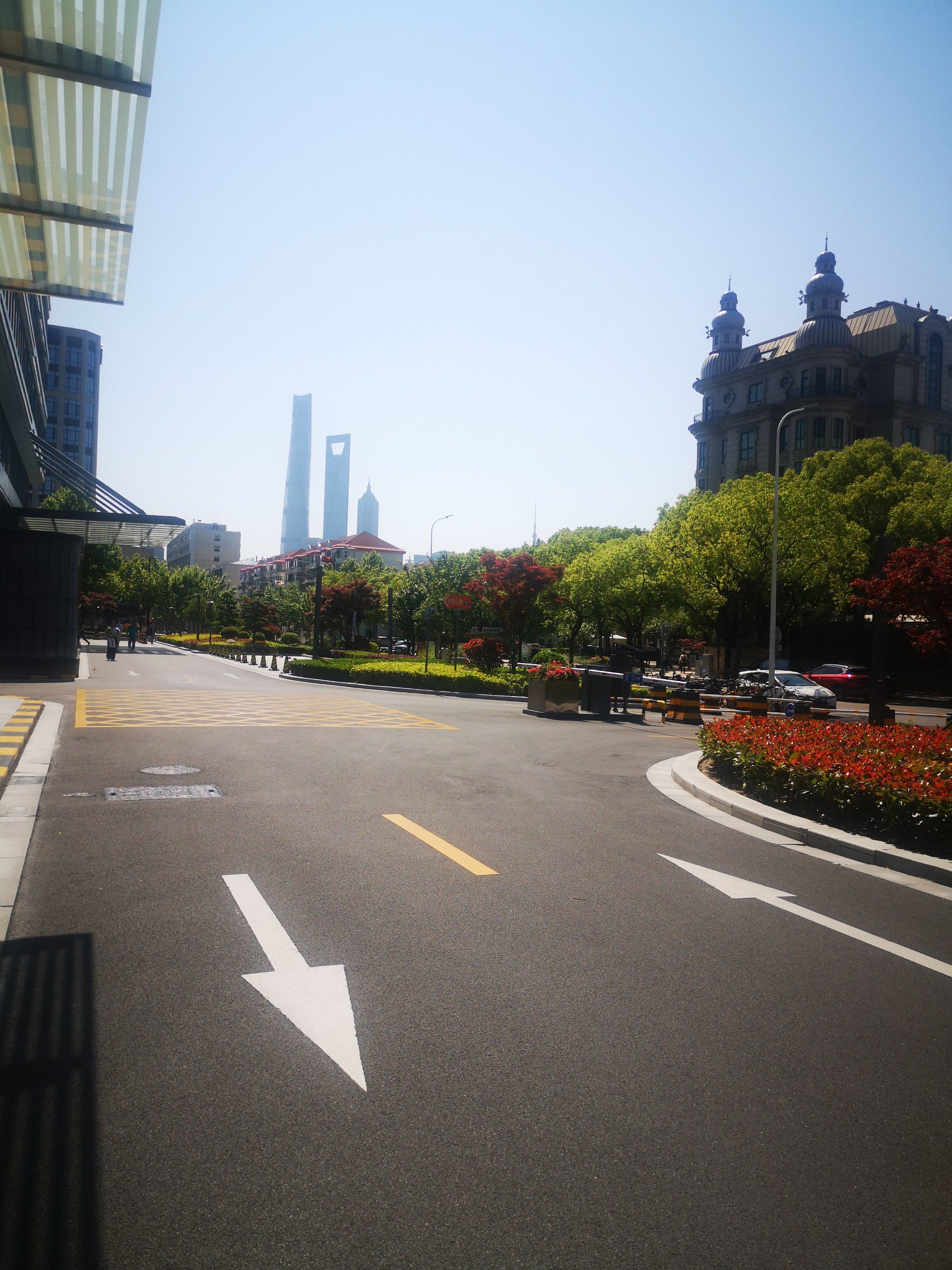 漫步街头的美景掠影