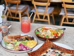 鸡蛋蘑菇熏肉荞麦可丽饼-RAC BAR(安福路店)