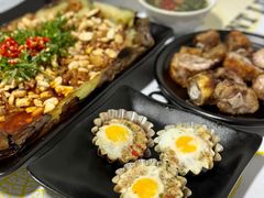 锡纸烤鹌鹑蛋-乔岩保应烧烤店