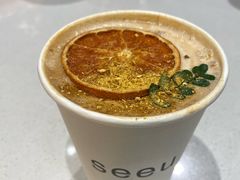 橘皮拿铁-seeu coffee(江滩店)
