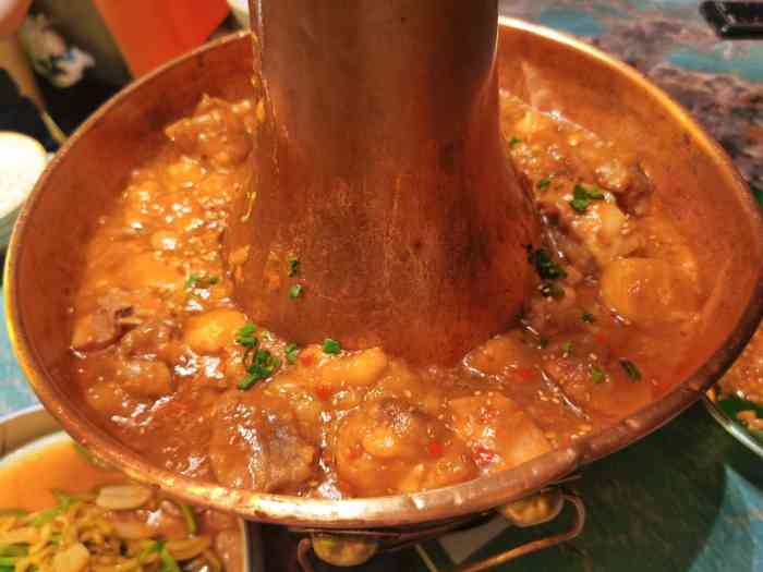 火烧云傣家菜(静安店)-"网红的云南菜～之前来吃排队太久了「蒜香.