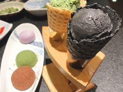 黑芝麻冰淇淋-神户赤童日式烤肉(金地广场店)