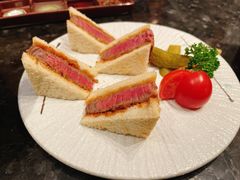 炸牛排三明治-老乾杯和牛烧肉(王府中环店)