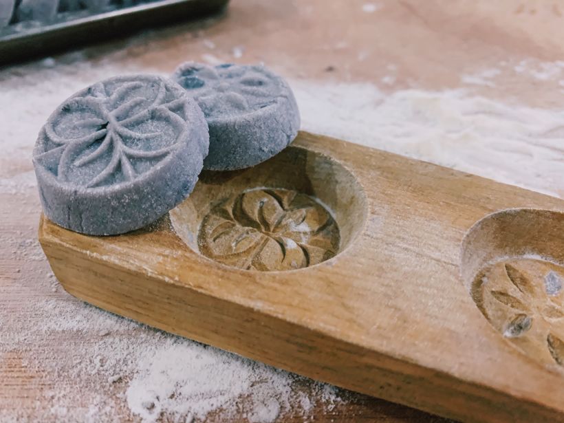 丑哭了但巨好吃的乌豇豆糕