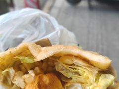 爆浆炸蛋-小红车炸蛋葱油饼