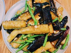 茄子烩豆角-静一餐厅·湖北菜(前门创始店)
