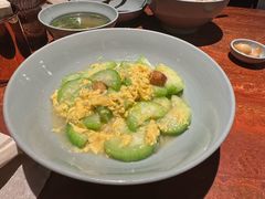 柴鸡蛋烩丝瓜-长安记·大美陕菜(大族广场店)