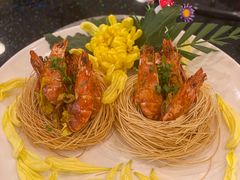 菊花酒焗大桂虾-小榄公饭店·岭南庭院餐厅(民安北路店)