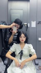 -米可造型烫发染发