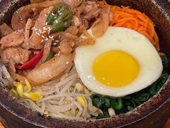 黑椒鸡肉石锅拌饭-一味韩餐(天鹅湖万达店)