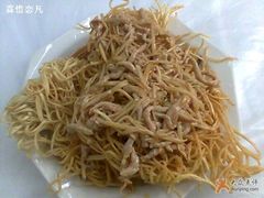 肉丝二面黄~~量足啊~-王家沙点心店(西康路店)