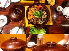 -蜀八婆鲍鱼鸡煲虾(宝安坪洲店)