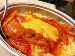 鲜茄猪扒局炒饭-明腾壹间茶餐厅(新都会花园广场店)
