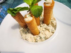 上方山香椿脆豆腐-天毓山庄·餐厅