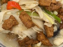 三鲜戴帽-老西安韩记三鲜煮馍(四府街店)