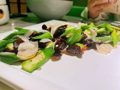 百合炒秋葵-辛香汇·现炒川菜(淮海路百盛店)
