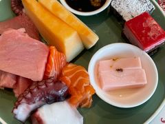 三文鱼刺身-三五堂·新国贸饭店·自助餐
