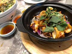 九层塔酱爆东山小管-四道菜·福建菜馆(新街口金鹰店)