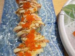 纹火三文鱼握寿司-林妈妈村·日式料理(宝山万达店)