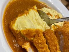 炸猪排咖喱蛋包饭-CoCo壱番屋