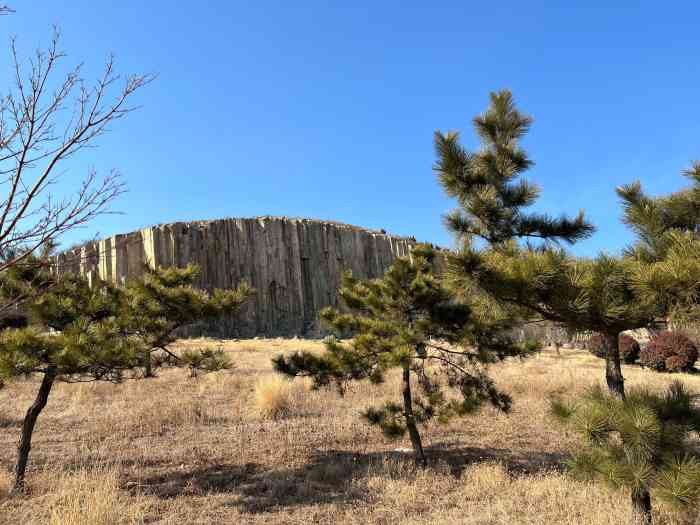 坐标:青岛市即墨区马山地质公园,有很大的停车 场 介绍:马山地质公园