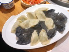 鲅鱼水饺墨鱼水饺双拼-东海章鱼馆(恒瑞街店)