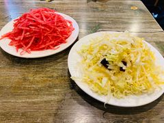 凉拌白菜-玫瑰红烤羊排(北新桥三条店)
