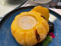奶油雪贝南瓜汤-花开餐厅(环湖中路店)