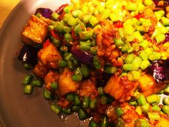 豆角肉沫烧茄子-上屿水产(鼓浪屿一店)