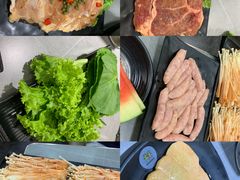 -啊美丽炭火烤肉(滑翔一店)