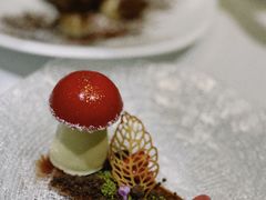 圣诞草莓蛋糕佐树莓冰霜-Le Bistrot de Racine