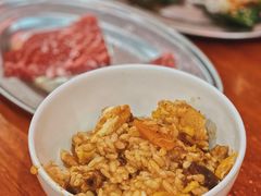 咖喱芝士石锅拌饭-大阪烧肉BAKA一代(十亩地店)