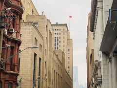 门口街道通向外滩-东海咖啡馆