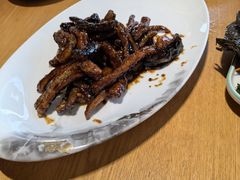 酱爆脆鳝-得意楼蒸菜馆