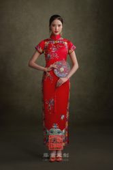 -藤薰定制中式嫁衣礼服旗袍店