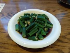 葱油秋葵-秦唐一号西安菜馆(钟楼店)